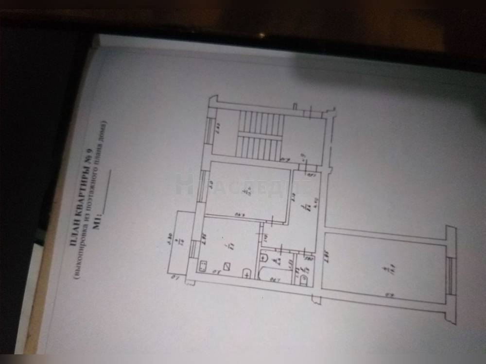 2-комнатная квартира, 52.4 м2 3/3 этаж, кв-л. 76-й - фото 4